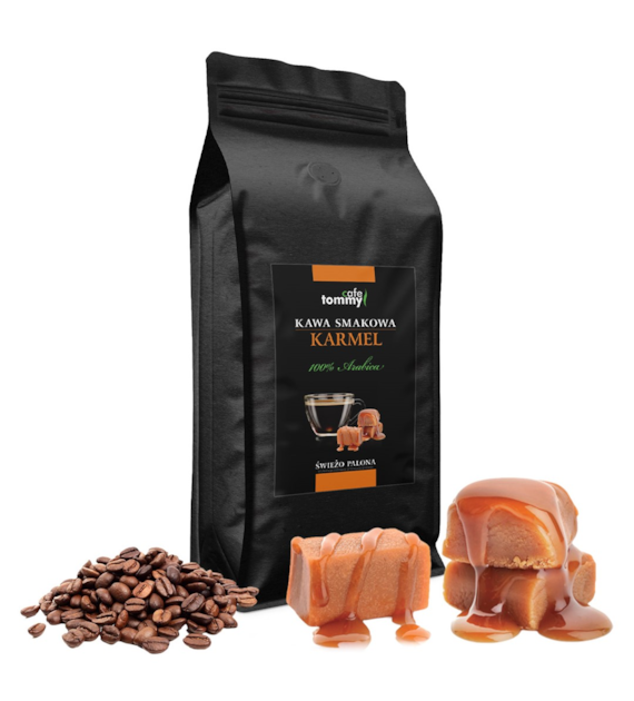 Kawa smakowa Karmel 1kg ziarnista