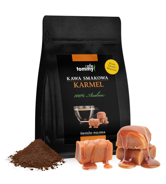 Kawa smakowa Karmel 250g mielona.