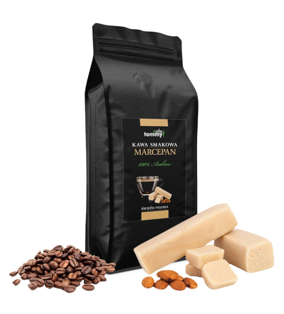 Kawa smakowa Marcepan 1kg ziarnista