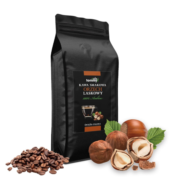 Kawa smakowa Orzech Laskowy 1kg ziarnista