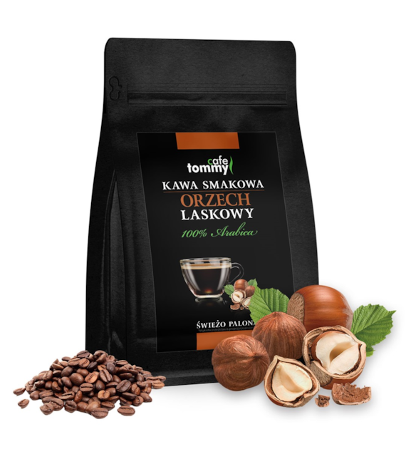 Kawa smakowa Orzech Laskowy 250g ziarnista