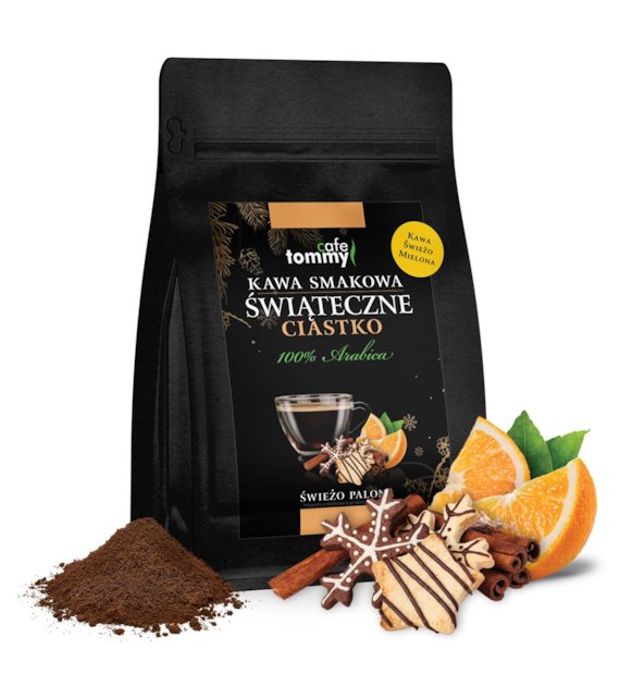 Kawa smakowa ŚWIĄTECZNE CIASTKO 250g mielona