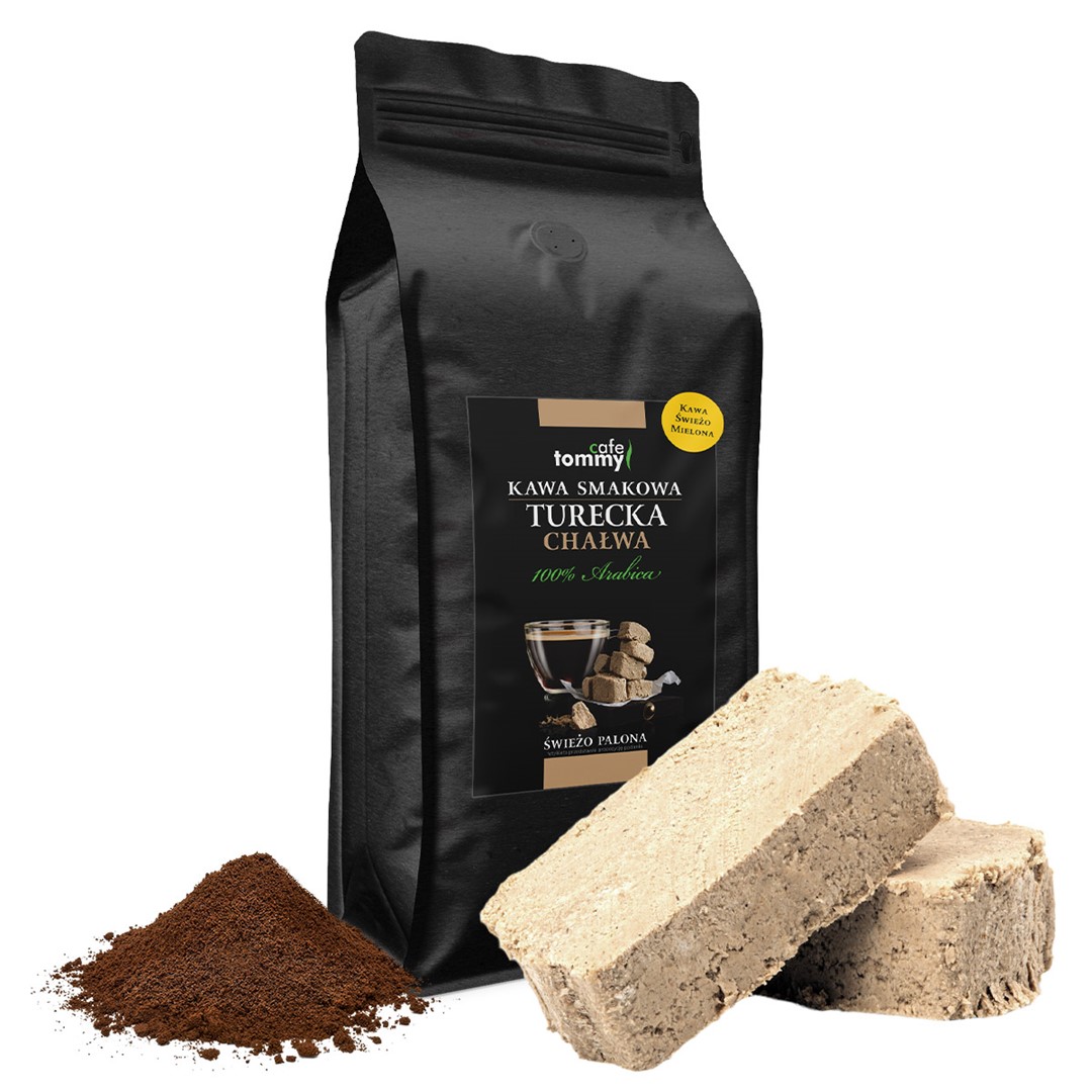 Kawa smakowa Turecka Chałwa 1kg mielona