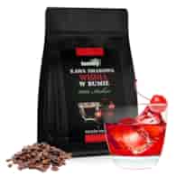 Kawa smakowa Wiśnia w Rumie 250g ziarnista.
