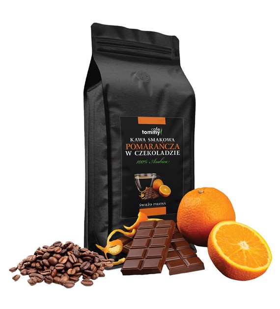 Kawa smakowa Czekolada - Pomarańcza 1kg