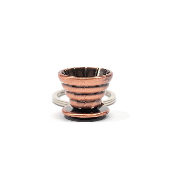 Brelok Dripper duży- kolor rose gold