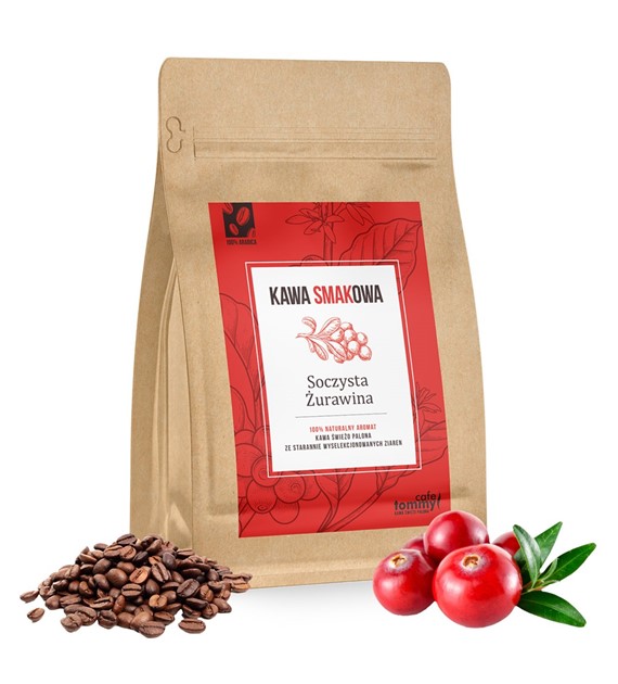 Kawa smakowa naturalna Soczysta Żurawina 250g