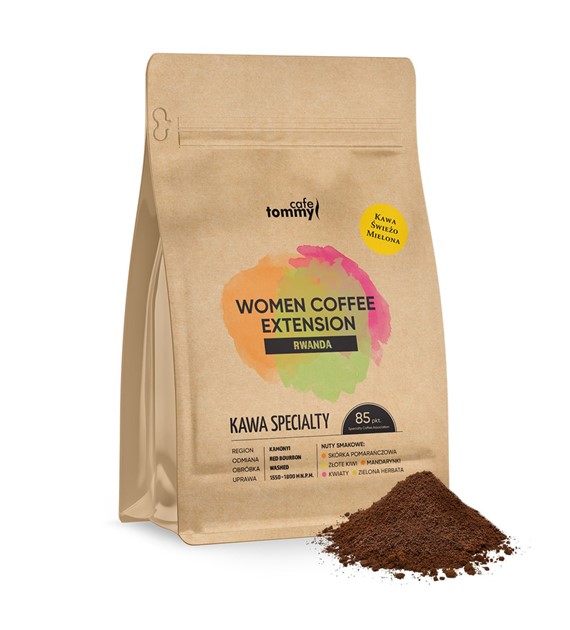 Kawa Rwanda Women Coffee Extension 250g mielona