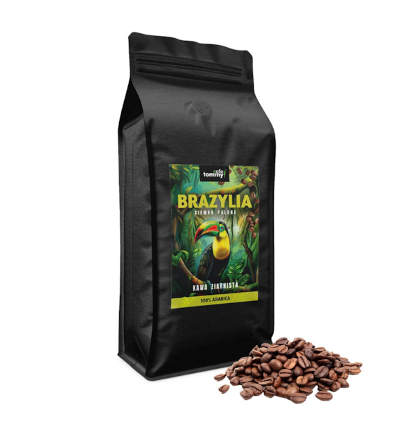 Kawa Brazylia ciemno palona 1kg