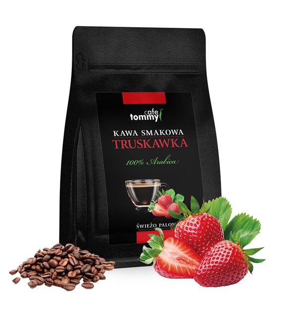 Kawa smakowa Truskawka 250g - nowość