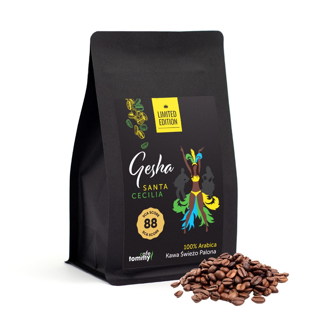 Kawa Gesha Santa Cecilia 250g ziarnista