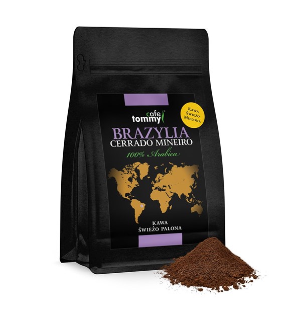 Kawa Brazylia Cerrado Mineiro 250g wersja mielona