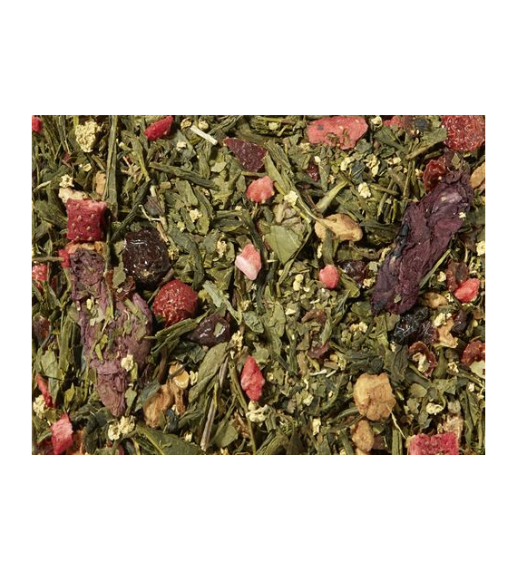 Herbata zielona liściasta Sencha owocowa 1kg