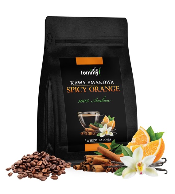 Kawa smakowa Spicy Orange 250g ziarnista