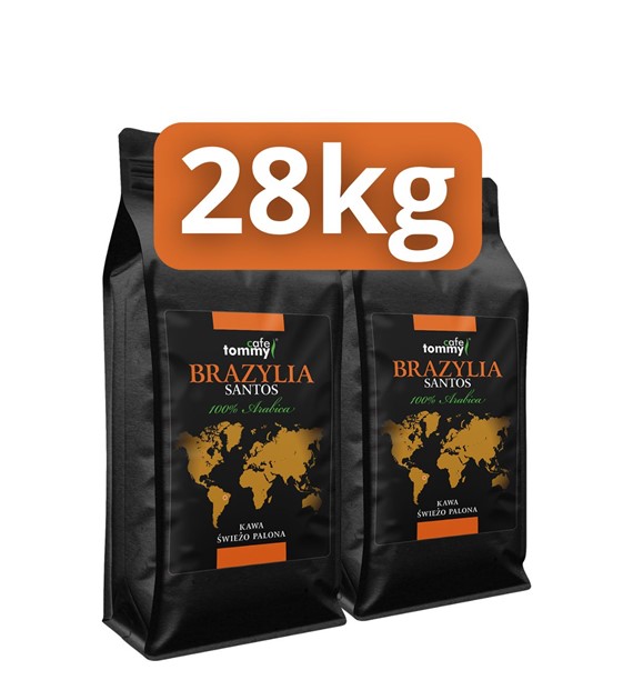 Kawa Brazylia Santos - op. zbiorcze 28kg
