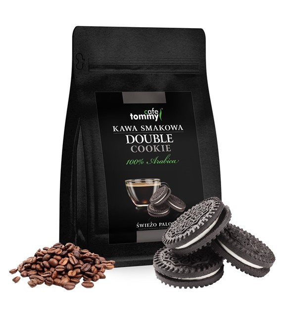 Kawa smakowa Double Cookie 250g ziarnista