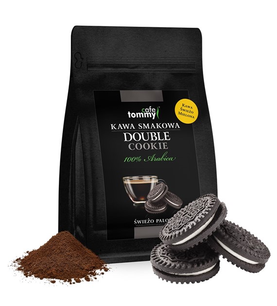 Kawa smakowa Double Cookie 250g mielona
