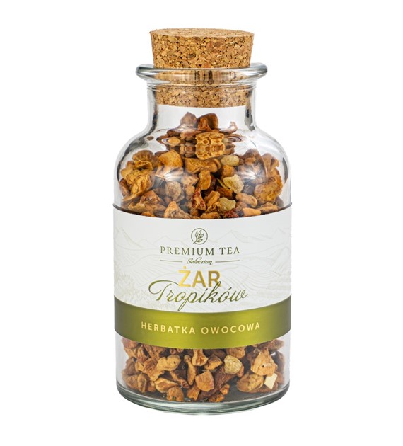 Herbatka owocowa Żar tropików 100g w butelce