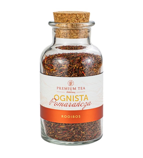 Rooibos Ognista Pomarańcza 80g w butelce
