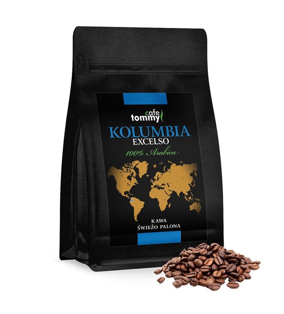 Kawa Kolumbia Excelso 500g ziarnista