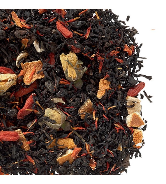 Herbata czarna smakowa Jagoda Goji 1kg