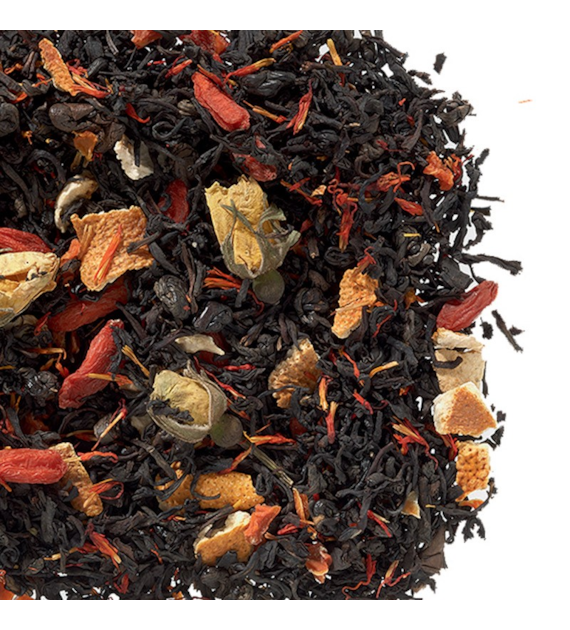 Herbata czarna smakowa Jagoda Goji 1kg