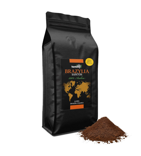 Kawa Brazylia Santos 1kg mielona