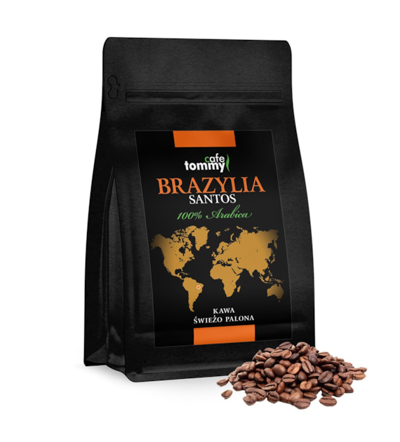 Kawa Brazylia Santos 250g ziarnista