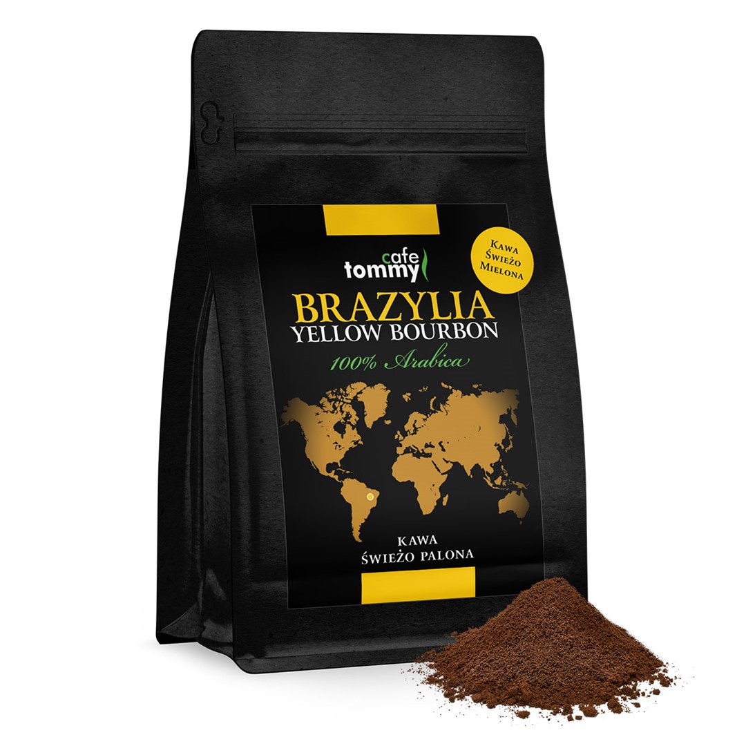 Kawa Brazylia Yellow Bourbon 250g mielona