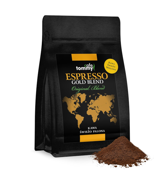 Kawa Espresso Gold Blend 250g mielona