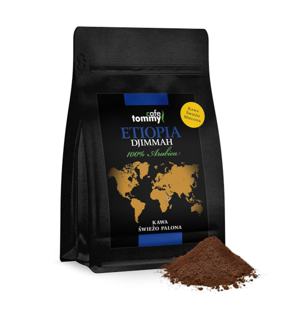 Kawa Etiopia Djimmah Gr.5 250g mielona