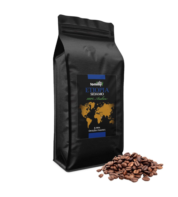 Kawa Etiopia Sidamo 1kg ziarnista
