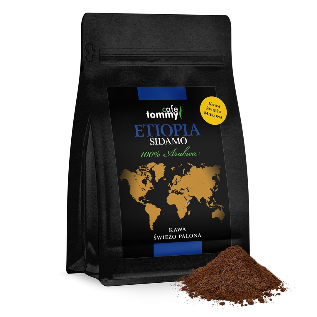 Kawa Etiopia Sidamo 250g mielona