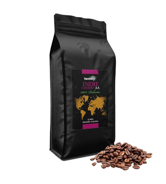 Kawa Indie Cherry AA Robusta 1kg ziarnista
