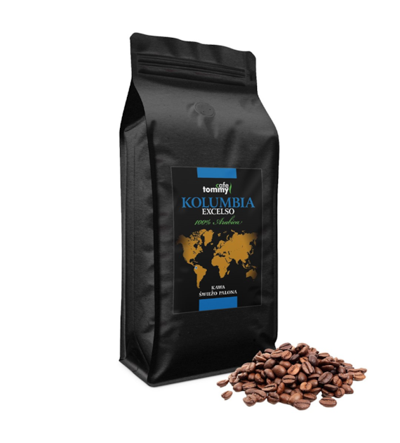 Kawa Kolumbia Excelso 1kg ziarnista
