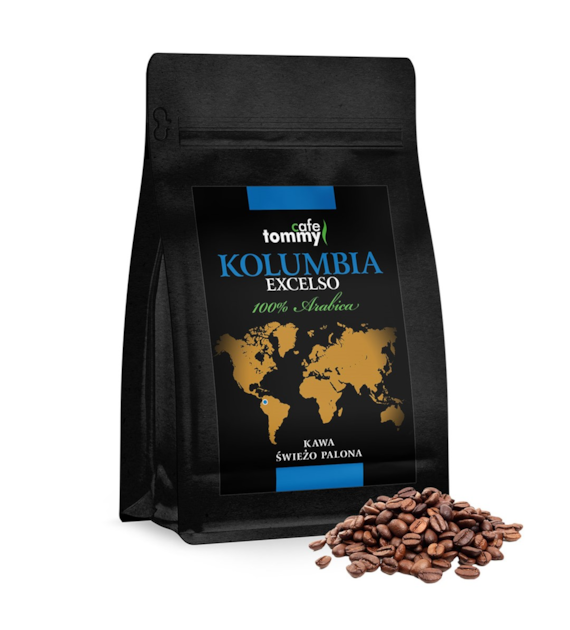 Kawa Kolumbia Excelso 250g ziarnista