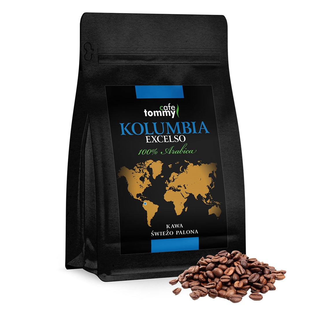 Kawa Kolumbia Excelso 250g ziarnista