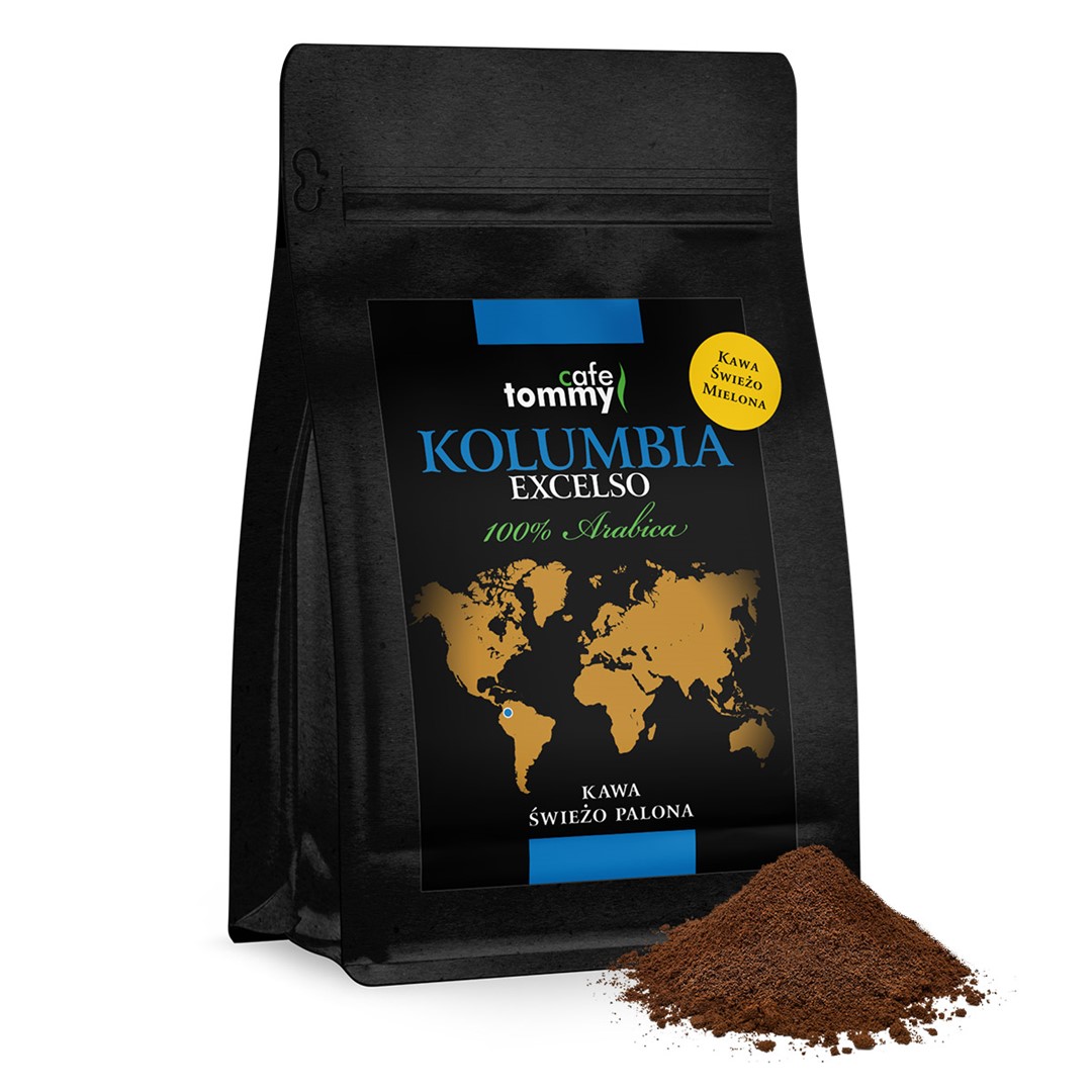 Kawa Kolumbia Excelso 250g  mielona