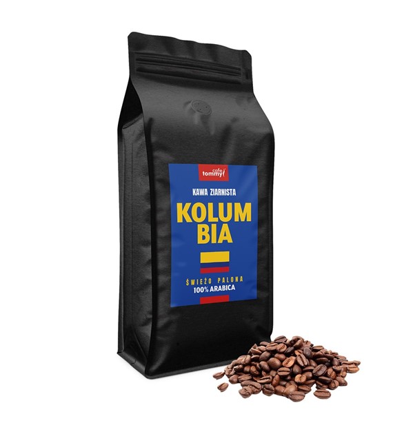 Kawa Kolumbia Ciemno Palona 1kg