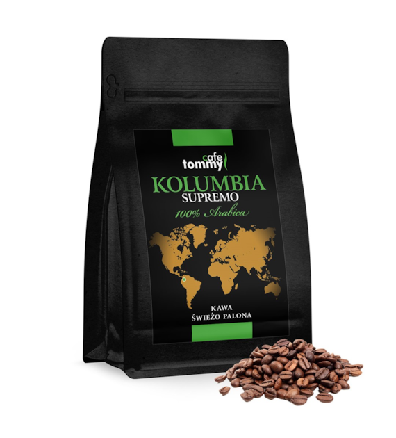Kawa Kolumbia Supremo 250g ziarnista