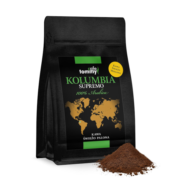 Kawa Kolumbia Supremo 250g mielona