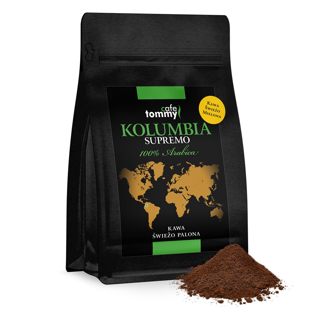 Kawa Kolumbia Supremo 250g mielona