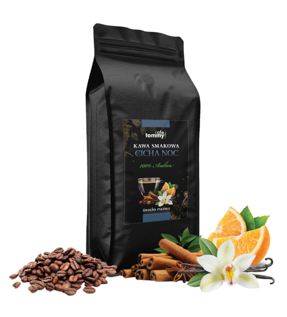 Kawa smakowa CICHA NOC 1kg ziarnista