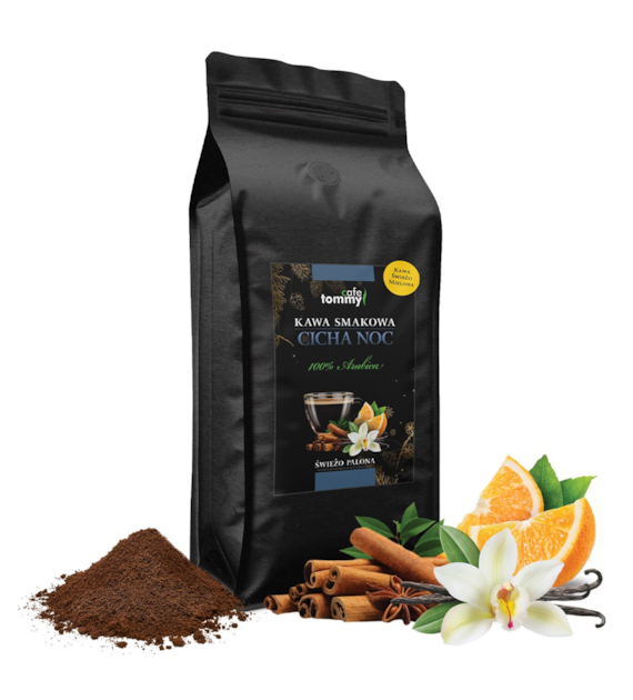 Kawa smakowa CICHA NOC 1kg mielona