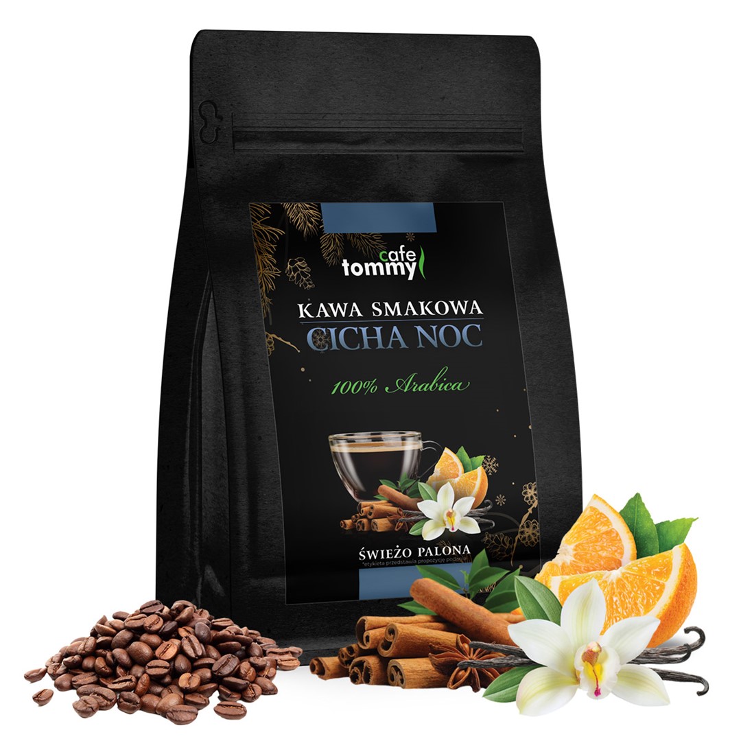 Kawa smakowa CICHA NOC 250g ziarnista