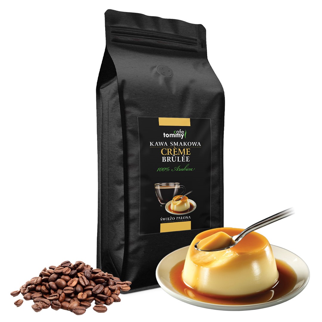Kawa smakowa Creme Brule 1kg ziarnista
