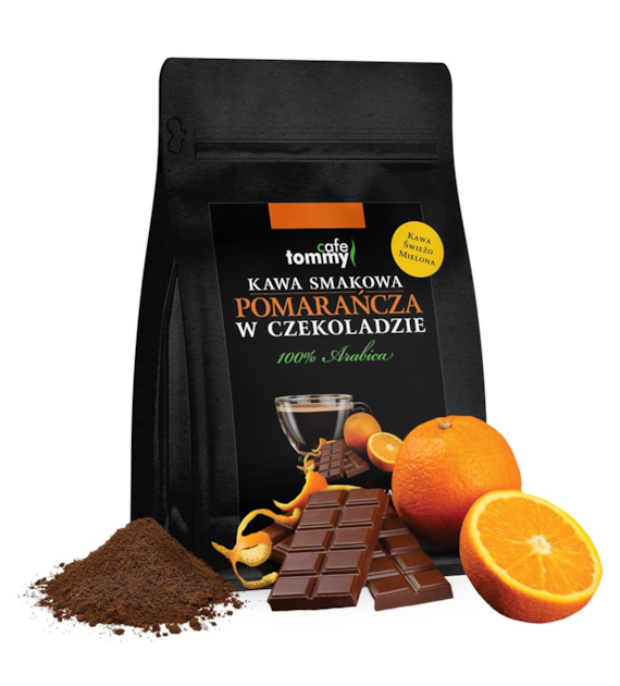 Kawa smakowa Czekolada - Pomarańcza 250g mielona