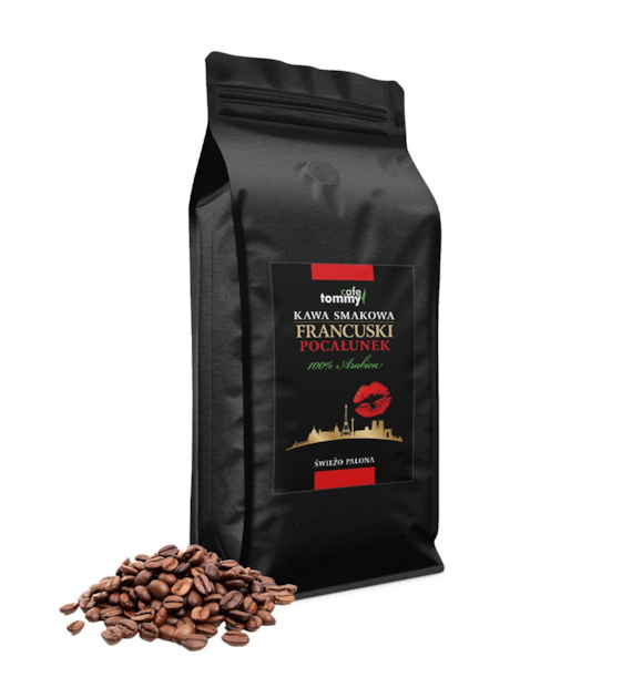 Kawa smakowa Francuski Pocałunek 1kg ziarnista