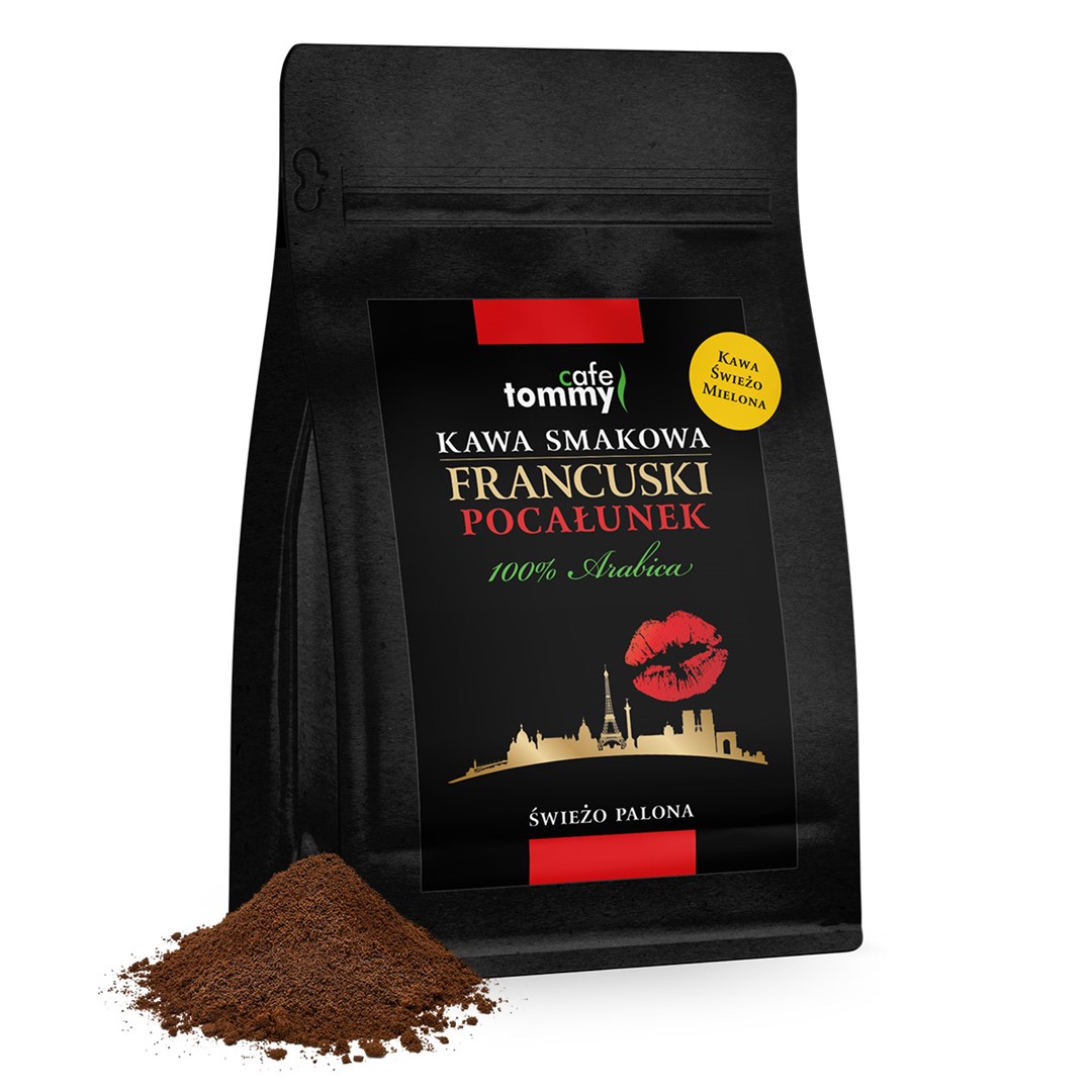 Kawa smakowa Francuski Pocałunek 250g mielona.
