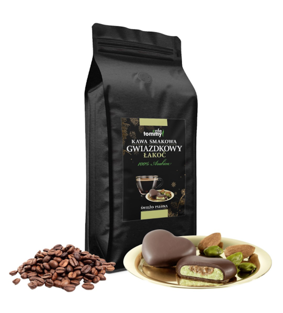 Kawa smakowa GWIAZDKOWY ŁAKOĆ 1kg ziarnista
